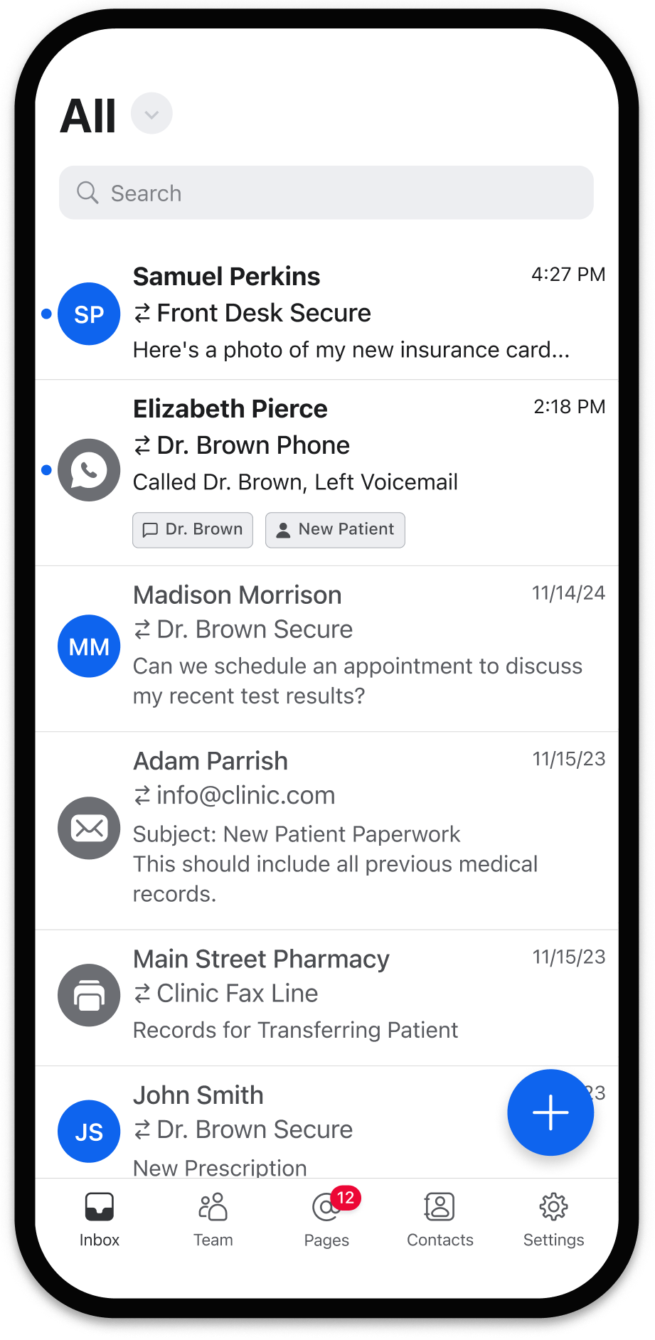 Spruce mobile app screenshot