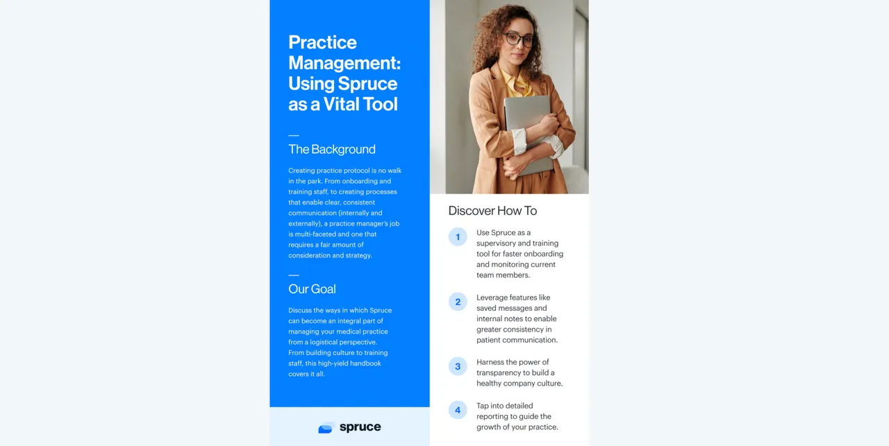 A Practice Manager's Handbook for Running Your Practice on Spruce