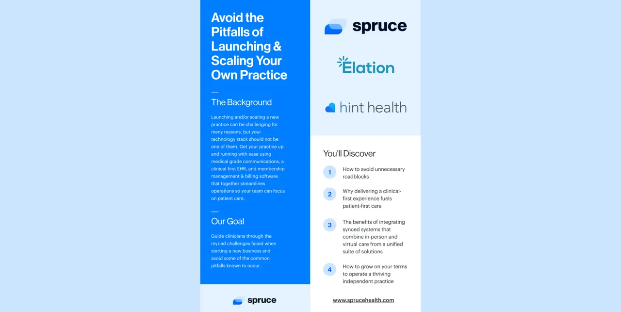 eBook: Avoid the Pitfalls of Launching & Scaling Your Own Practice