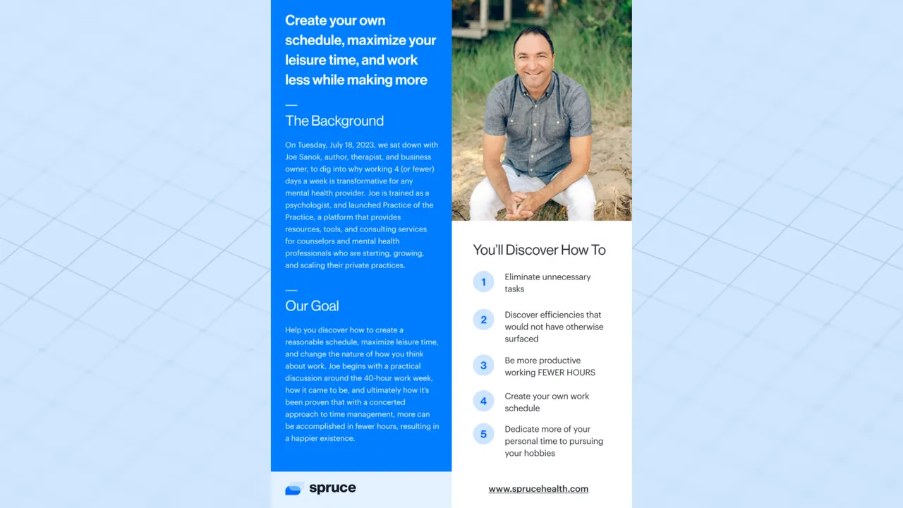eBook: Create your own schedule, maximize your leisure time, and work less while making more