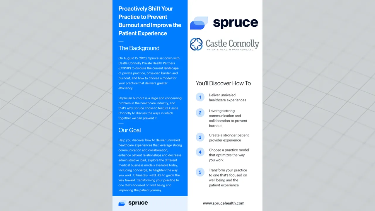 eBook: Proactively Shift Your Practice to Prevent Burnout and Improve the Patient Experience