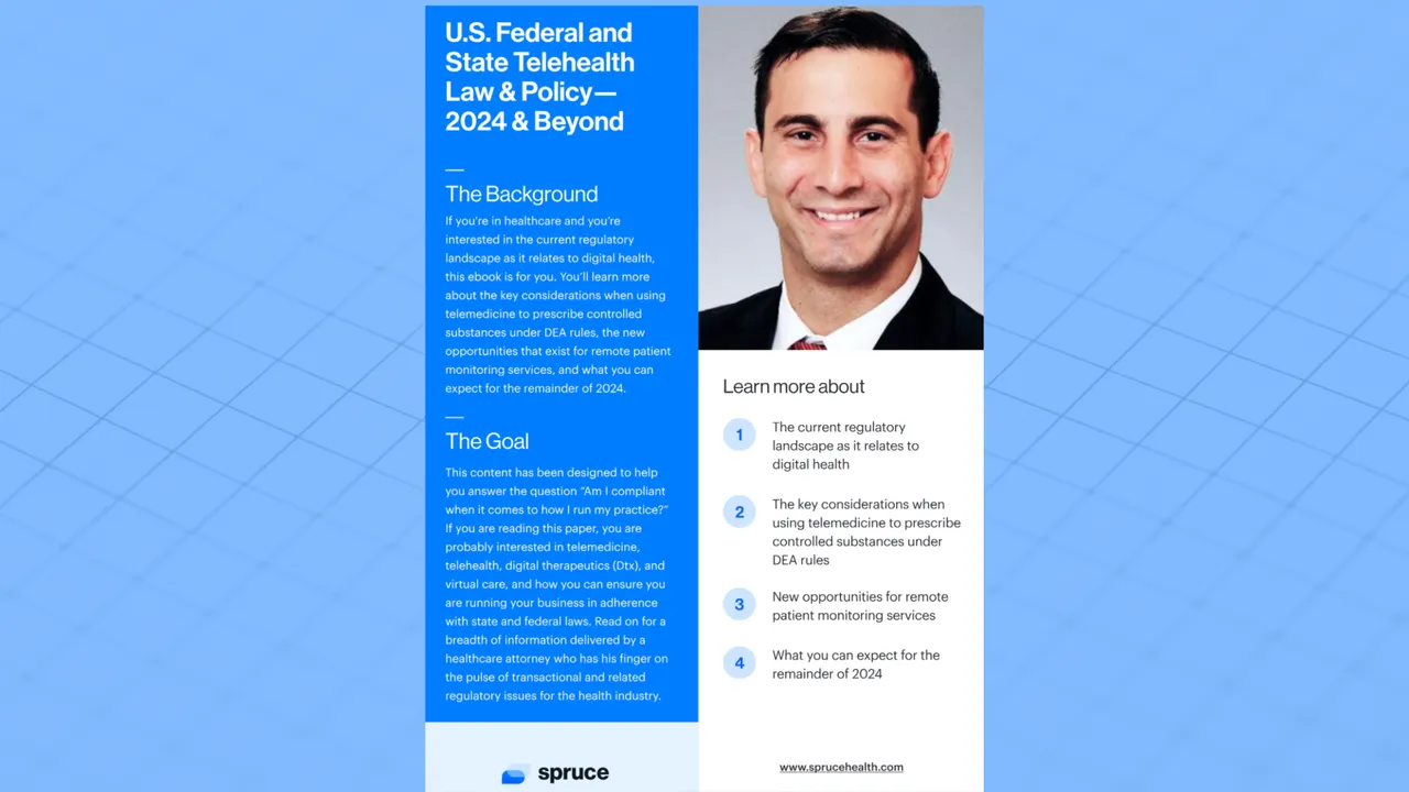 eBook: U.S. Federal and State Telehealth Law & Policy—2024 & Beyond
