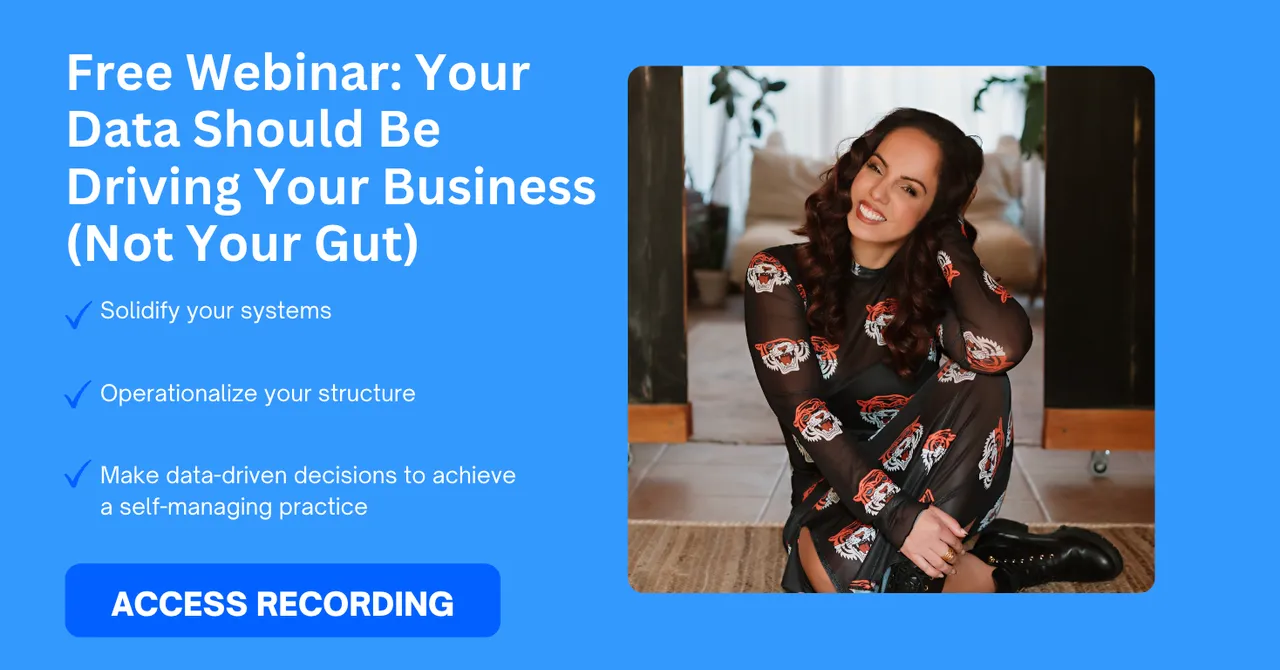 Recording: Your Data Should Be Driving Your Business (Not Your Gut)