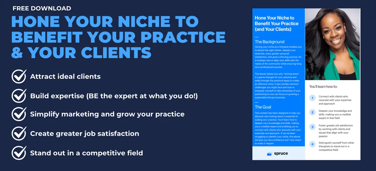 eBook: Hone Your Niche to Benefit Your Practice & Your Clients