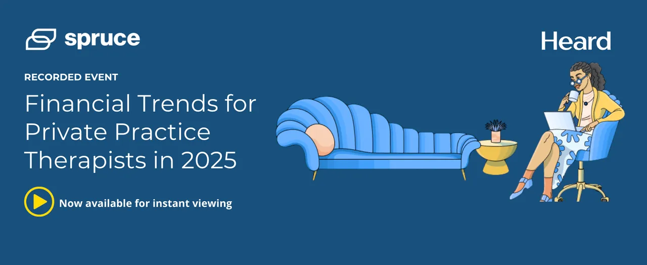 Recording: 2025 Financial Trends for Private Practice Therapists
