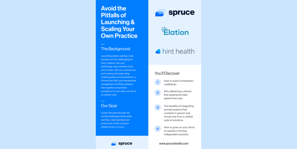 eBook Avoid the Pitfalls of Launching & Scaling Your Own Practice
