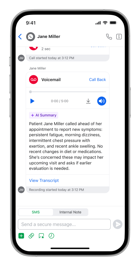 Mobile Voicemail AI Summary (1)